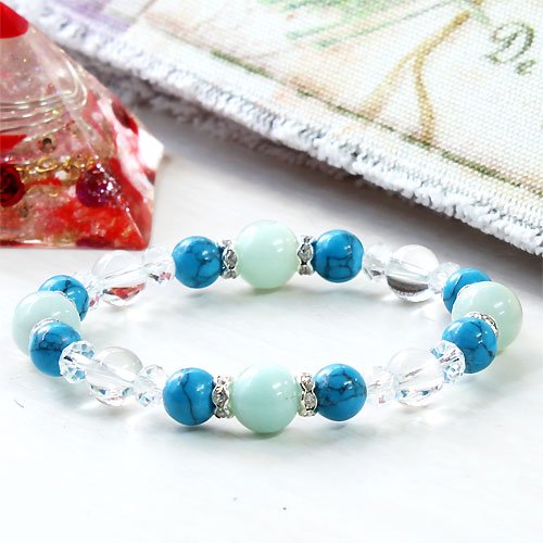 Amazon.co.jp: 天然石 【幸運を呼ぶ希望の石】 パワーストーン  