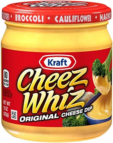 Cheez Whiz Original Plain Cheese Dip (15 oz Jar)