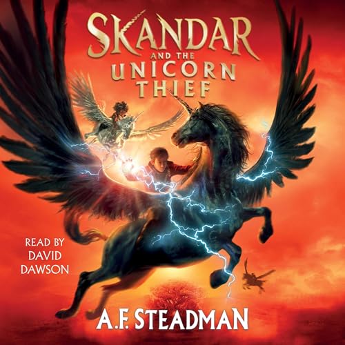 Skandar and the Unicorn Thief by A.F. Steadman episode artwork