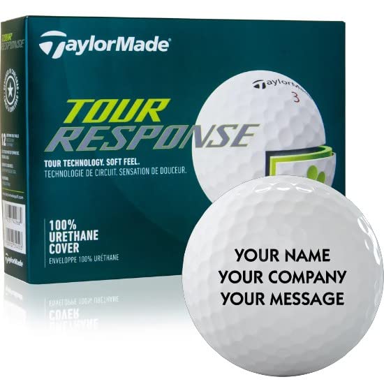 Taylormade 2022 Tour Response Personalized Golf Balls