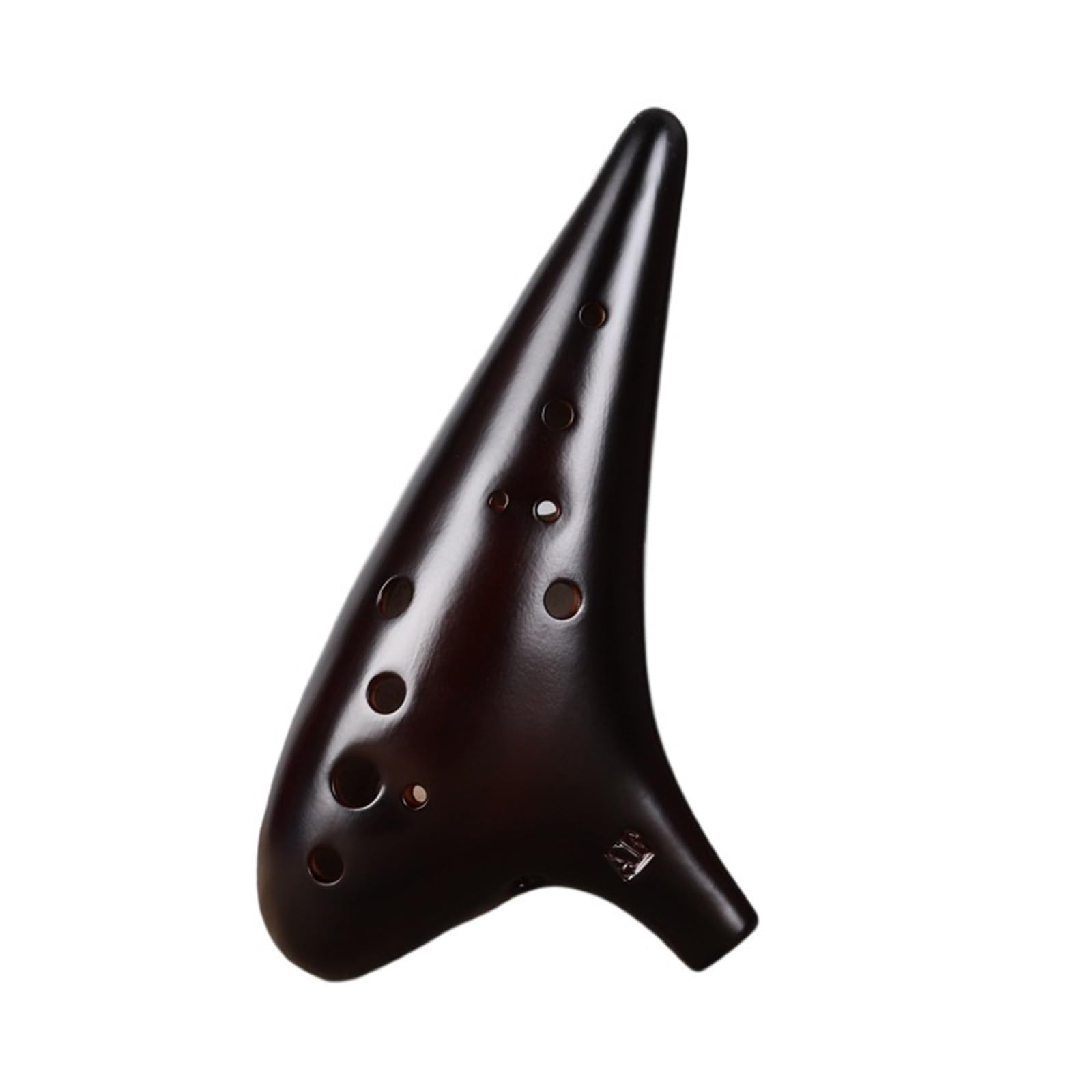 SCTOU Ocarina Ocarina 12 Holes AF Tone Ocarina Music Instrument Ocarinas Professional Musical Instrumentation Accessories (Color : Smoldering)