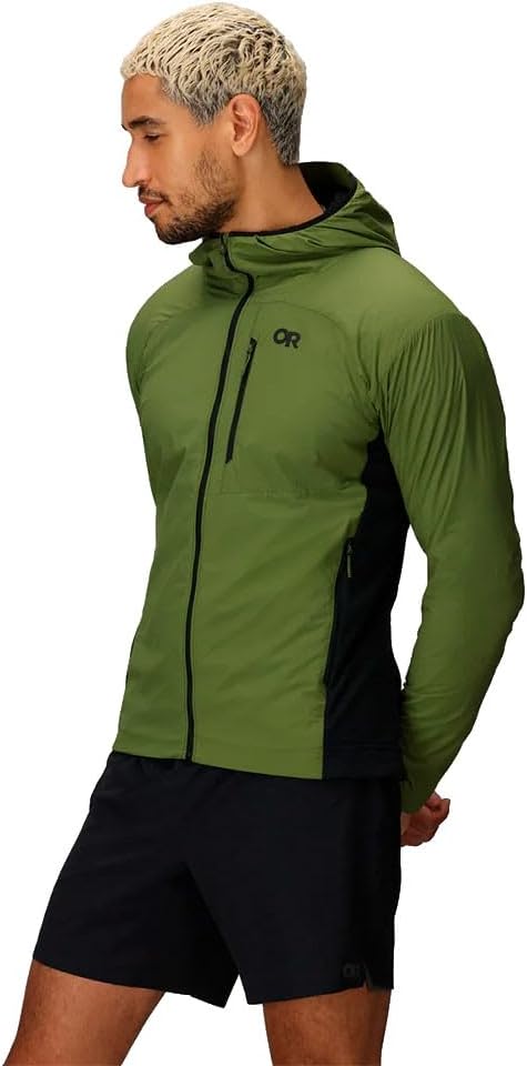 Outdoor Research Men's Deviator Hoodie, Willow/Black, M - Image 4