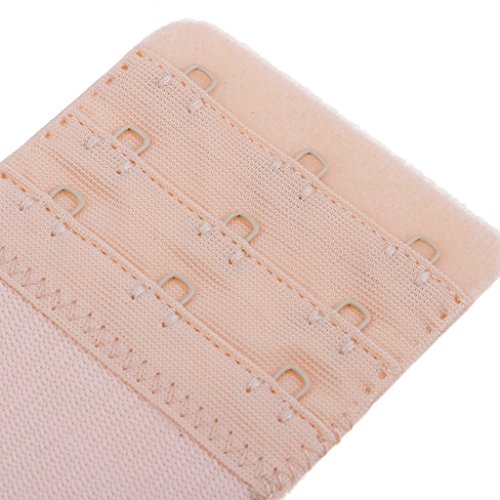shamjina 3 Extensor Sutiã Alça Elástica de Extensão Sutiã Acessórios de, Castanho