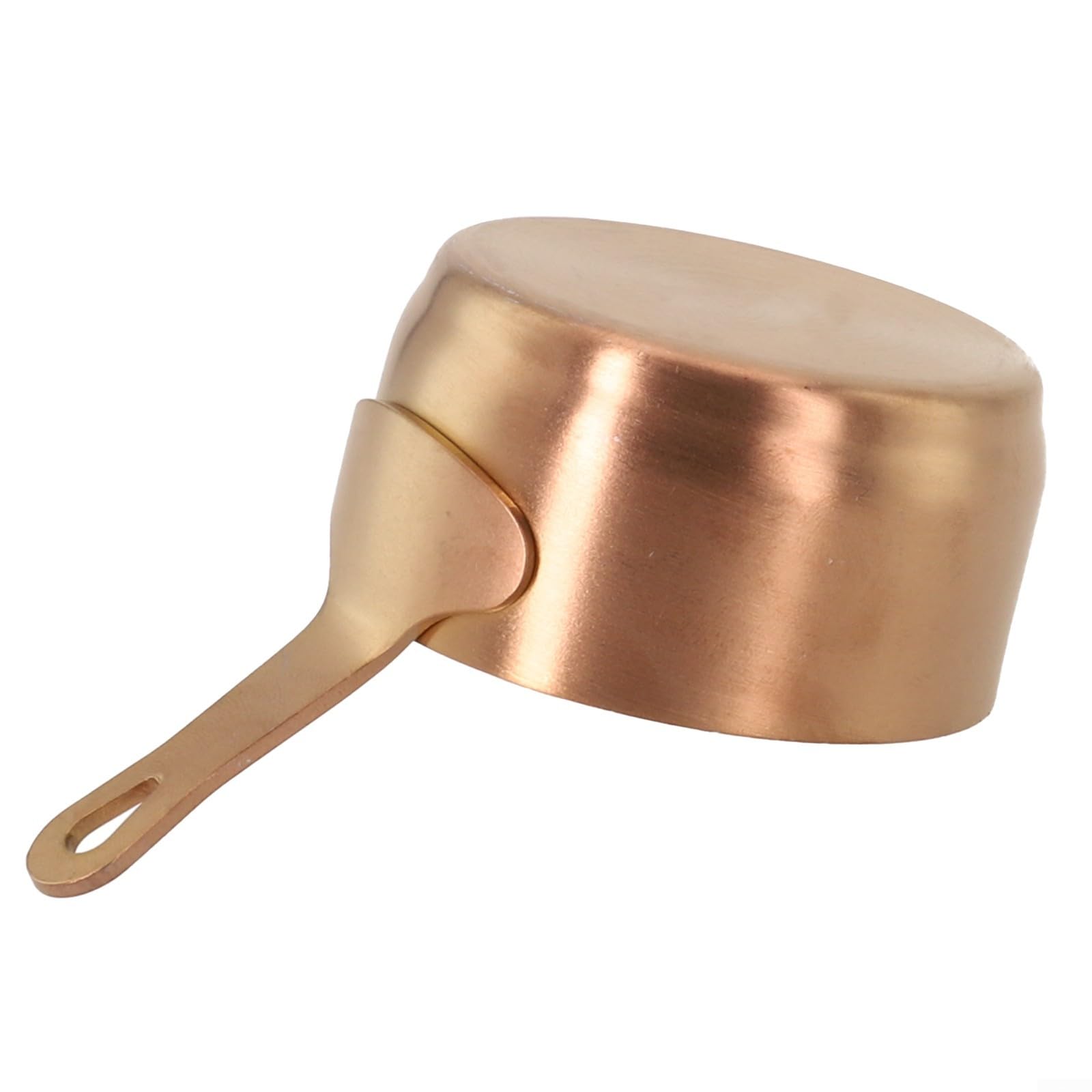 Stainless Steel Mini Sauce Pan with Non- Coating for Milk Coffee and Butter Melting 100ml Capacity for Baby