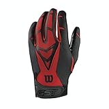 Wilson GST Skill American Football Handschuhe - rot Gr. S