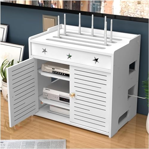 ルーター 収納 ルーター収納ラック多機能WiFiオーガナイザー棚ルーターボックスケーブル電源プラグワイヤー収納ボックス wi-fi収納ボックス