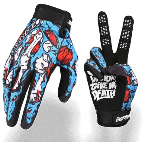 FASTGOOSE Skeleton-Paw Motorcycle Gloves Cover