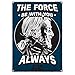 Star Wars The Force Targa Metallica Piccola [Import]