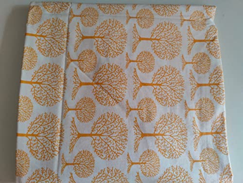 Image of Floral Printed Cotton Fabric Cloth Hand Block Print Fabric Women Material Running Jaipuri Hand Block Printed Women Dress Material Kurtis Natural 44 inch Inches Width 2.5 Meter (Pattern 15)