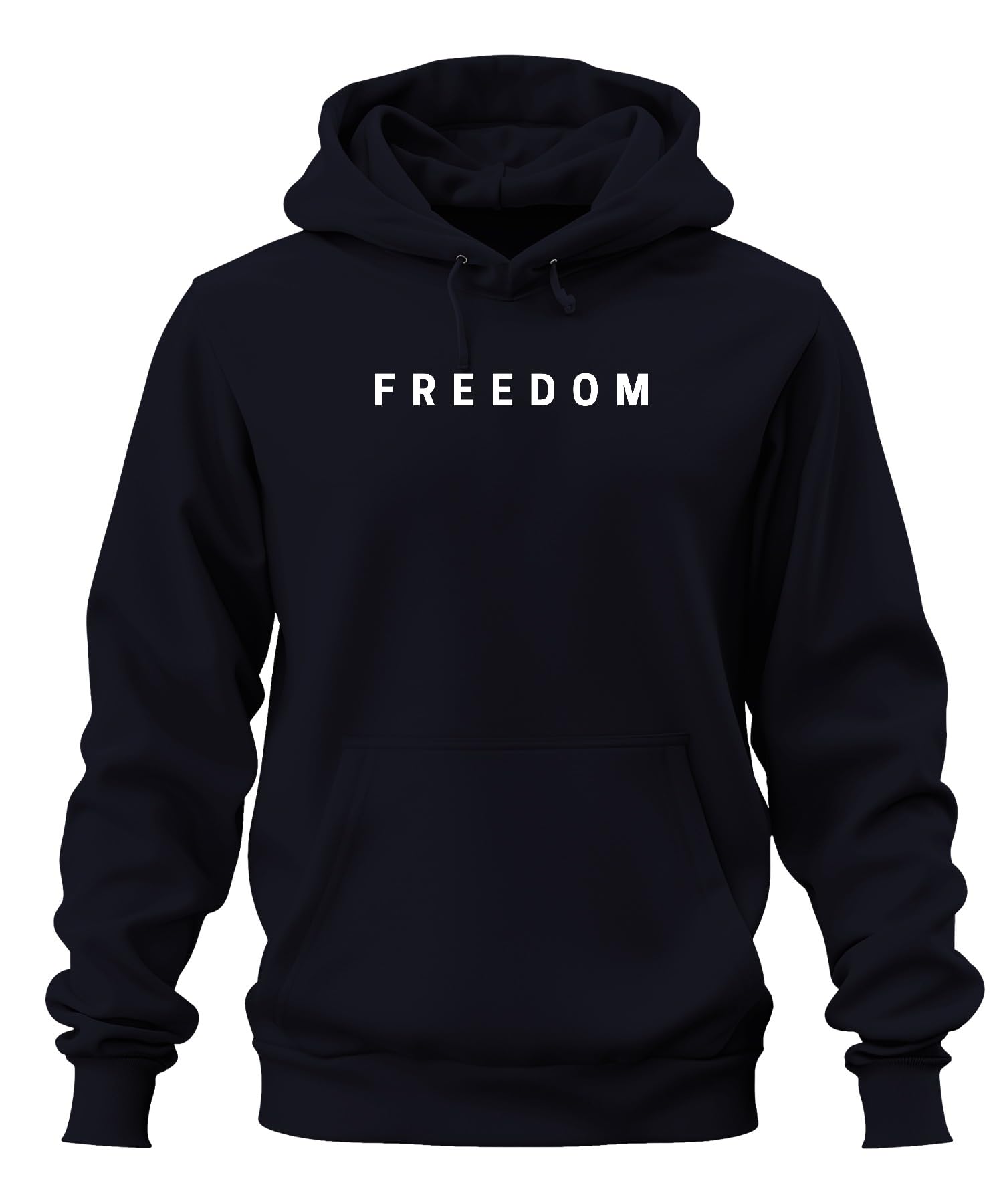 Printera Unisex Navy Freedom Charlie Kirk Rip Conservative Republican Turning Point Hoodie Hoodie, Xxl