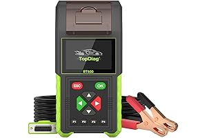 BT500 Automotive Battery Tester 12V/24V Professional Car Battery Analyzer