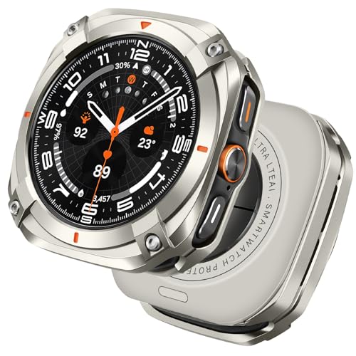 Coque Samsung Galaxy Watch Ultra métallique HITZEE robustesse premium et finitions titane 47mm