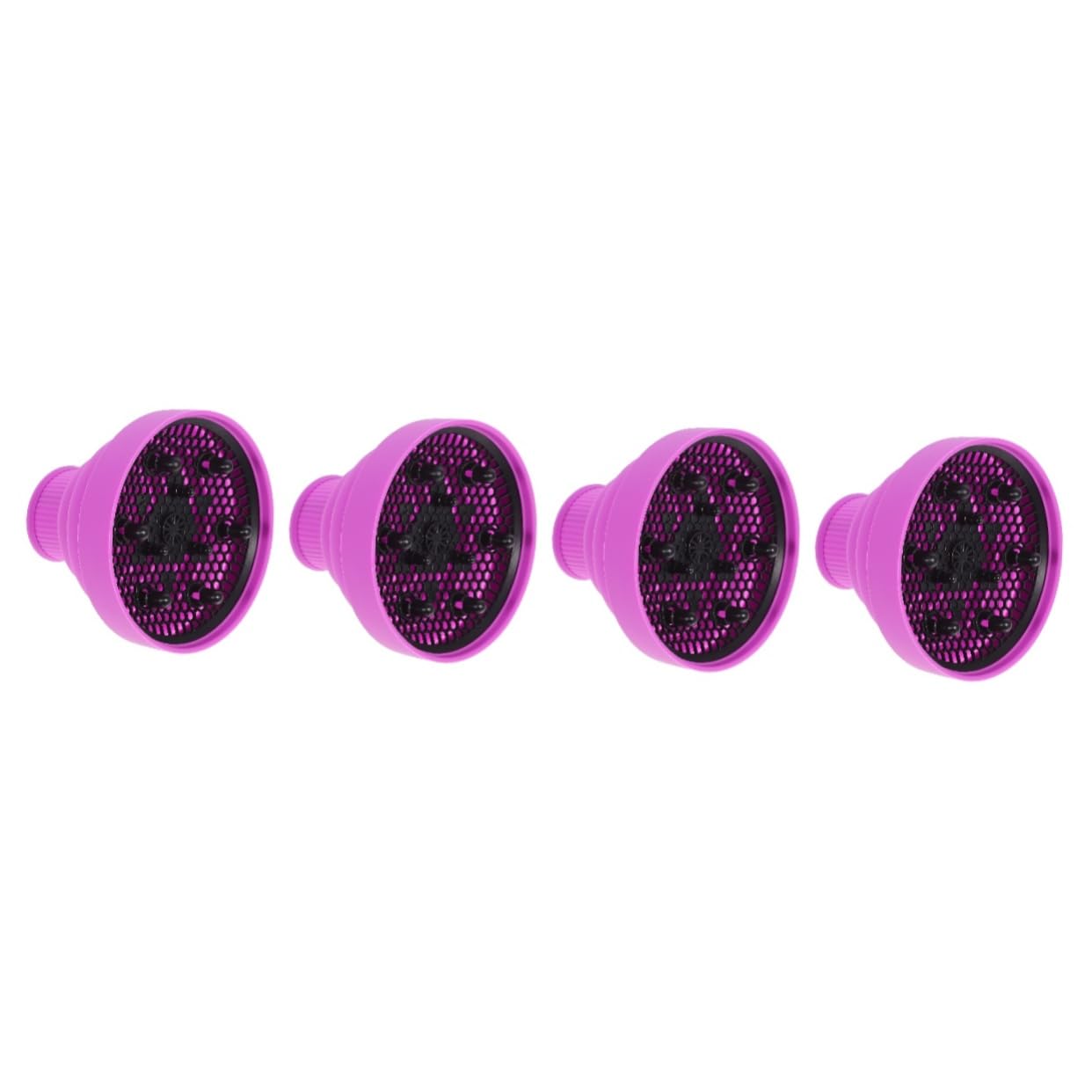 PACKOVE 4 Stück Haartrocknungsabdeckung lockig Anhang Styler Diffusor-Föhnaufsatz Zubehör Haartrockner-Diffusor-Aufsatz universal Haartrockner Diffusorabdeckung Haartrocknerdüse Kieselgel