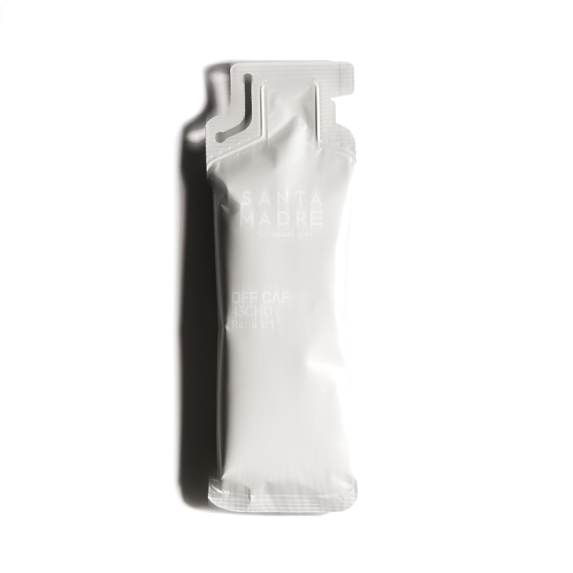 Energy Gel | Santa Madre UNUSUAL GEL 45CHO OFF CAF | Without Caffeine | Neutral Taste | Fresh Taste | 12x80g untis