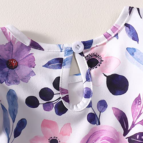 Toddler Baby Girls Tutu Dresses Ruffle Sleeveless Floral Princess Dress Summer Clothes Outfits4