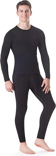 Rocky Thermal Underwear Men Long Johns Men Thermal Underwear Thermals Mens Base Layer Mens Thermals Top and Bottom Set