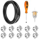 ④ [Amplia aplicación]: el kit de tubería de combustible es adecuado para muchos tractores pequeños, cortadoras de césped, motos de nieve, motocicletas, máquinas de levantamiento de pesas, motores de gasolina de carrera pequeña, etc. Es una opción ideal para el uso diario doméstico.