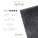 Lavea® Sydney 4er Handtücher Set, Handtuch Baumwolle, Frottee Fitness-Handtuch, 100% Baumwolle, Oeko-TEX Standard 100, weich und saugstark, waschbar bei 60 °C, Frottee, 4 Stück, 40 x 70 cm, Anthrazit