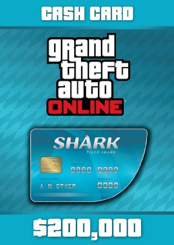 Amazon Com Grand Theft Auto Online Whale Shark Cash Card Online Game Code Everything Else