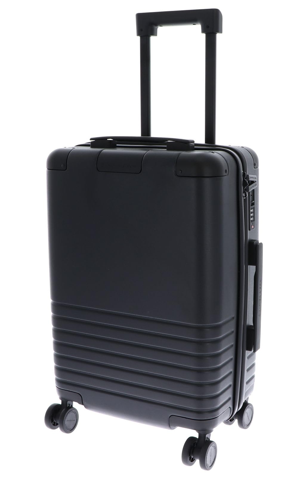 Kapten & Son Heathrow Cabin Koffer All Black - 33 Liter, mit austauschbaren Rollen
