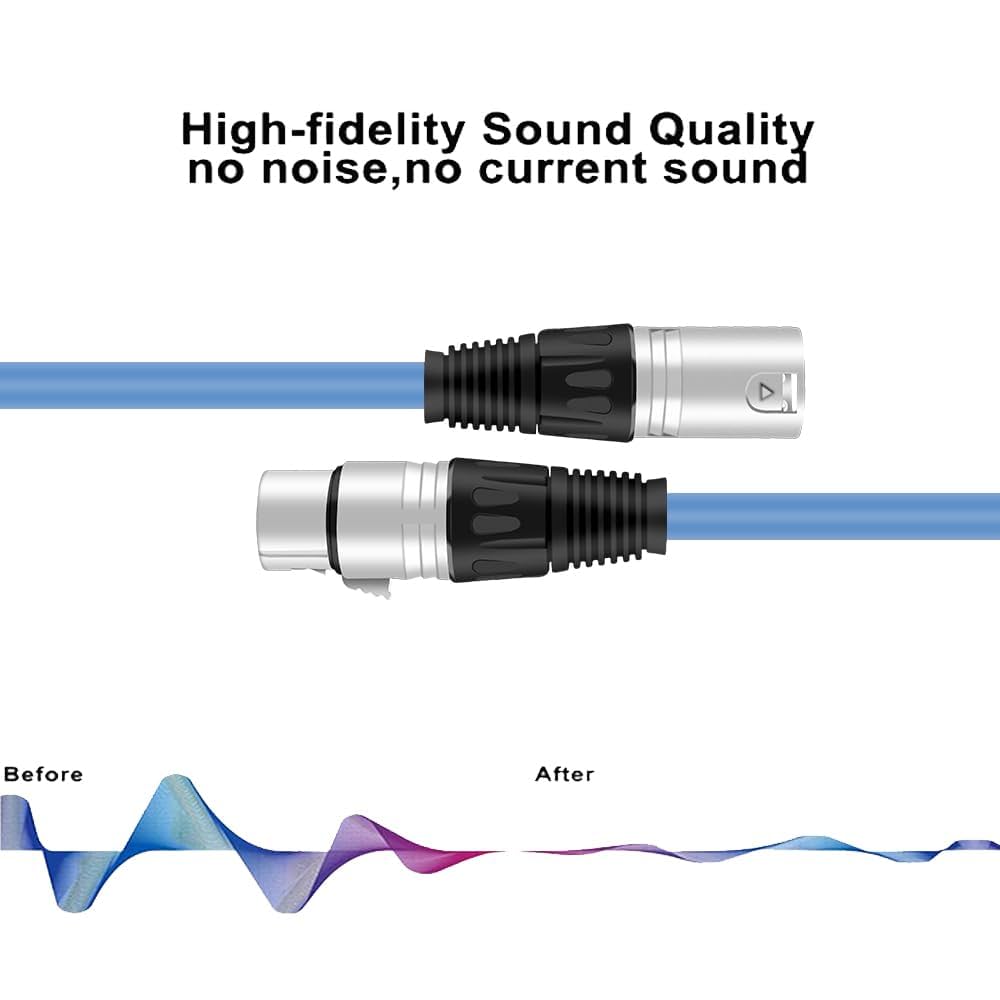 Aazon.co: Cable Atters (1/8 Inch) Unbalanced 3.5 To XLR Cable 6 Ft