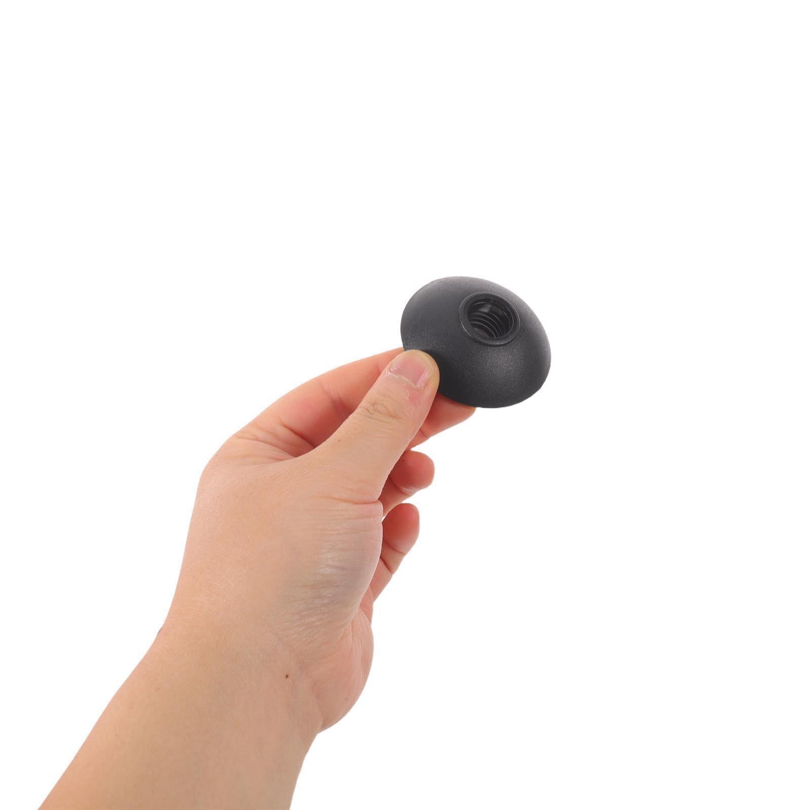 Embouts De Bâtons De Marche Toyvian – Lot De Pièces PVC Noir – Antidérapants, Réduit Les Chocs, Pour Randonnée Et Trekking