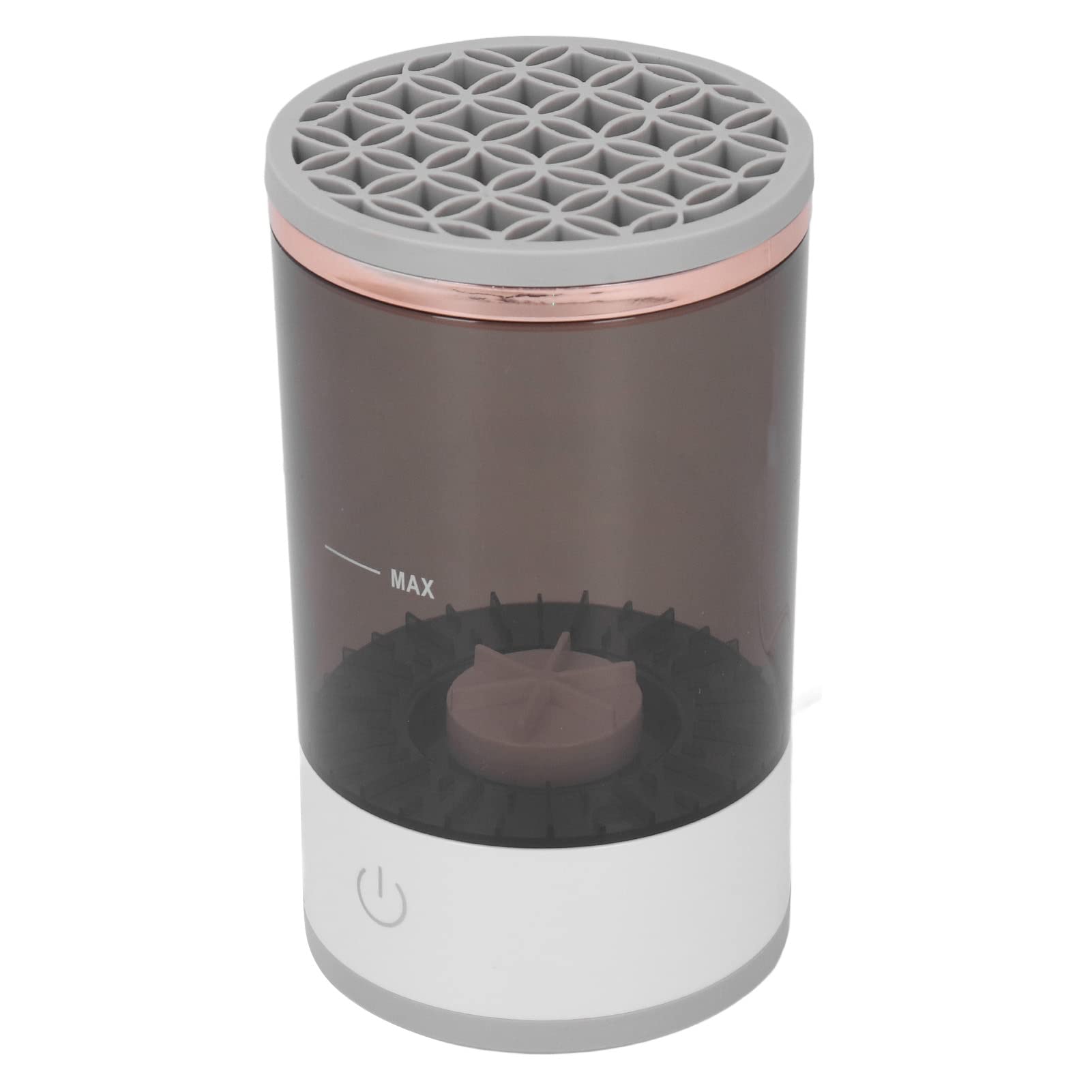 Limpiador de Brochas de Maquillaje Eléctrico, Máquina Secadora, Limpiador de Brochas Automático, Máquina Giratoria, Hilandero Automático Cosmético Eléctrico para Brochas de
