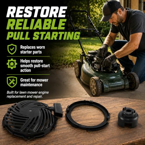 Image of Yinlowa 591139 Recoil Starter Pull Start Assembly with 593960 Start Cup