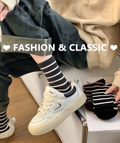 Image of IIG 5 Pairs Womens Novelty Cute Crew Socks Colorful Funny Ankle Socks Gifts for Womens Socks