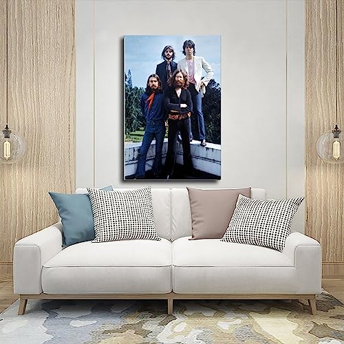 RIKCAT Poster sur toile The Beatles 5 – Décoration murale pour salon et chambre à coucher – Sans cadre – 30 x 45 cm - Les Beatles, Paul McCartney, John Lennon, RIngo Starr, George Harrison RIKCAT Poster sur toile The Beatles 5 - Décoration murale pour salon et chambre à coucher - Sans cadre - 30 x 45 cm – Image 6