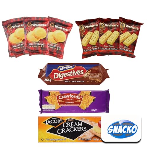 Ultimate Snack Box Variety Pack for Adults & Office – Gourmet Bundle by Snacko with McVities