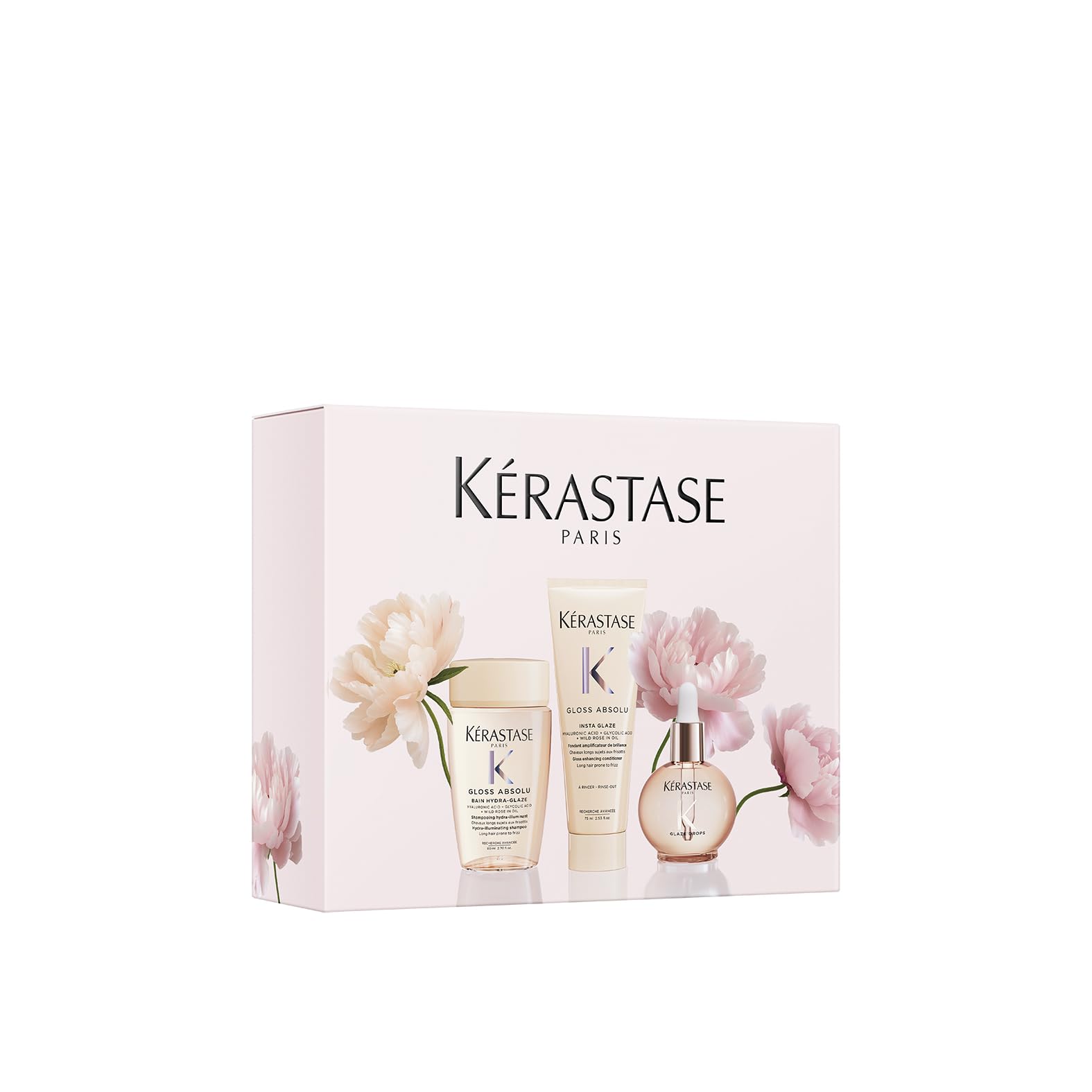 Kérastase Gloss Absolu Spring Set - Geschenkset für langes frizz-anfälliges Haar