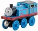 Fisher-Price Thomas & Friends Wooden Railway Train Engine, Talking Thomas - Battery Operated - Fun Phrases and Sounds - Working Headlight - Magnetic - Real Wood