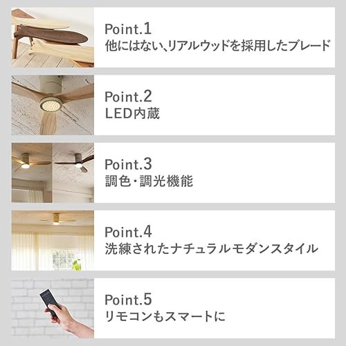 JAVALO ELF シーリングファン JE-CF017D ジャバロエルフ の商品画像 2