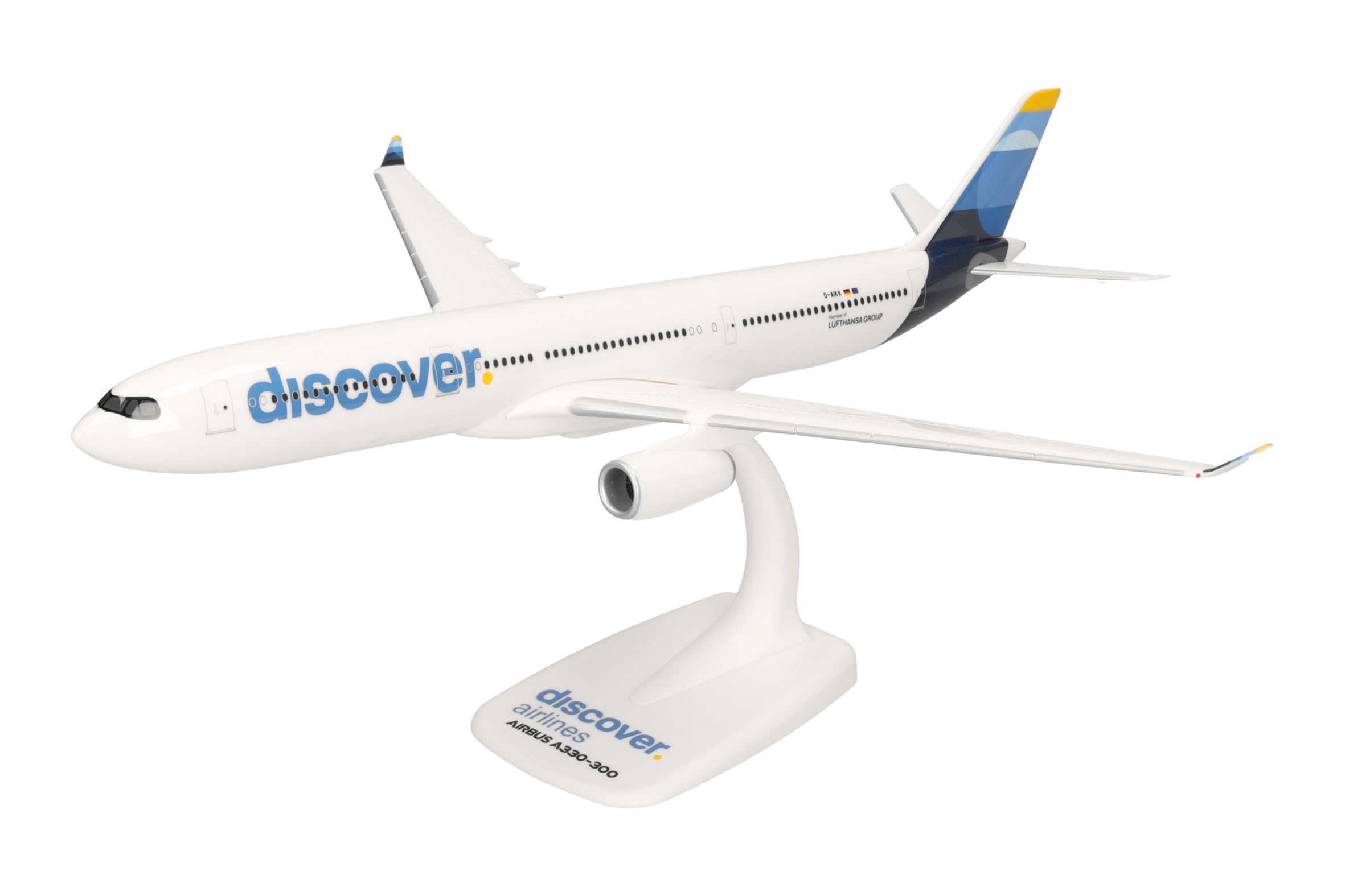 Herpa Wings Snapfit Airbus A330-300 Discover Airlines D-AIKK (1:200) HA614757