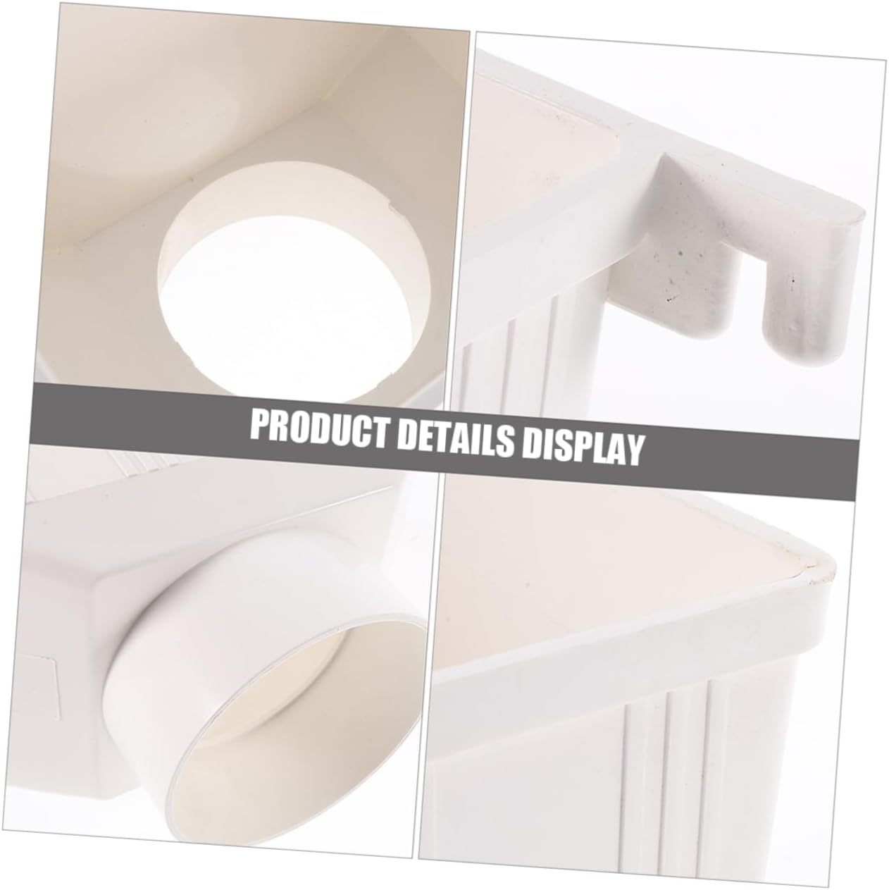 Gutter Downspout Adapter Rain Gutter Parts Accessories Downspout Drainage Connector Outdoor Use