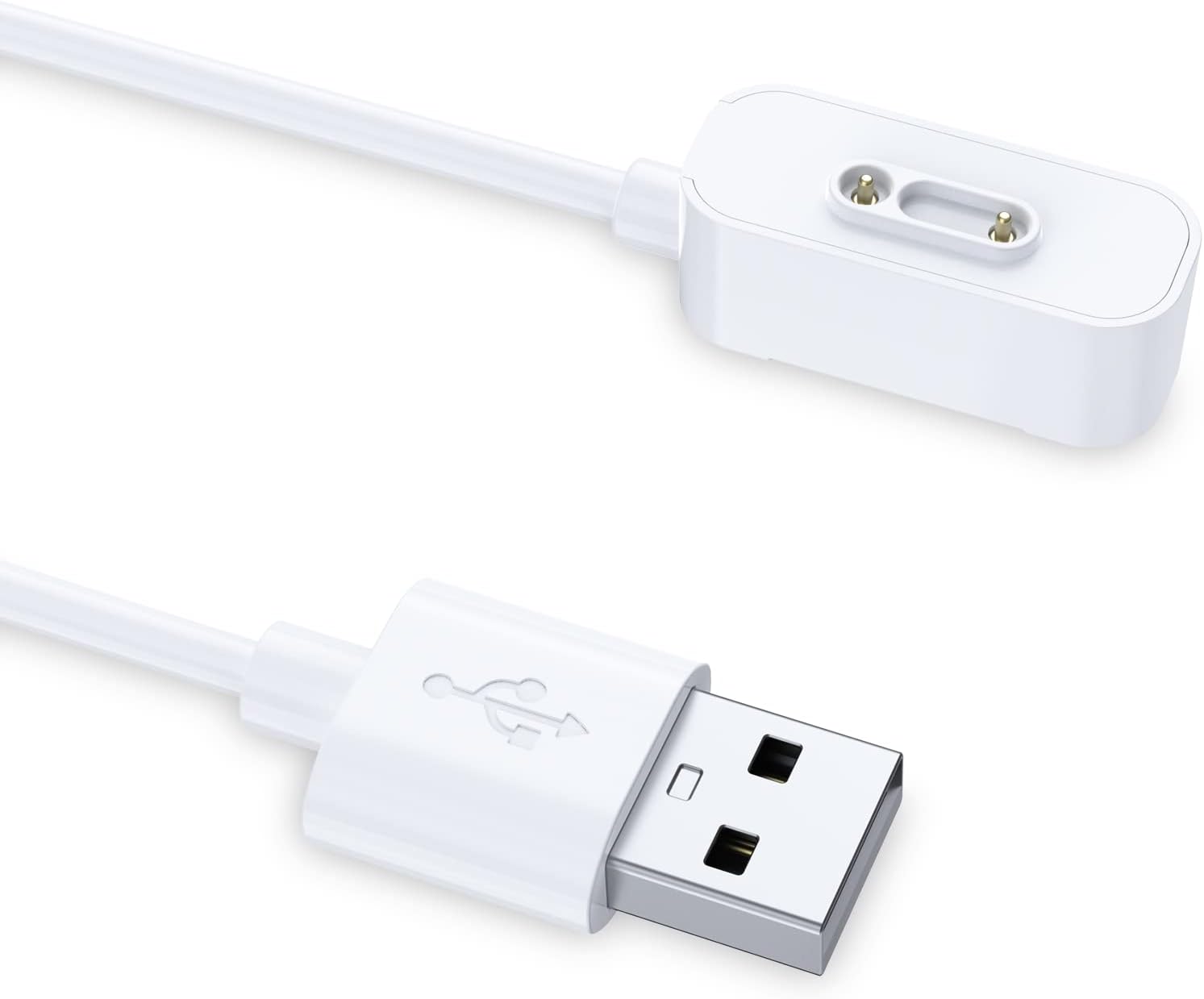 TiMOVO Magnético Cargador Compatible con Xplora X5/X4, 100cm Cable de Carga de Repuesto de Magnético USB para Reloj Inteligente Niño, Cable de Cargador para Xplora X5 Play / 4, Blanco