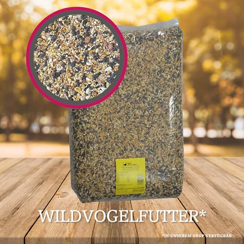 MeinWildvogel Erdnussbutter mit Mehlwürmern 12 x 350g, nährstoffreiches Wildvogelfutter - Fettfutter mit Sonnenblumenkerne für Wildvögel und Gartenvögel. Ganzjähriges Weichfutter für Ihre Vögel
