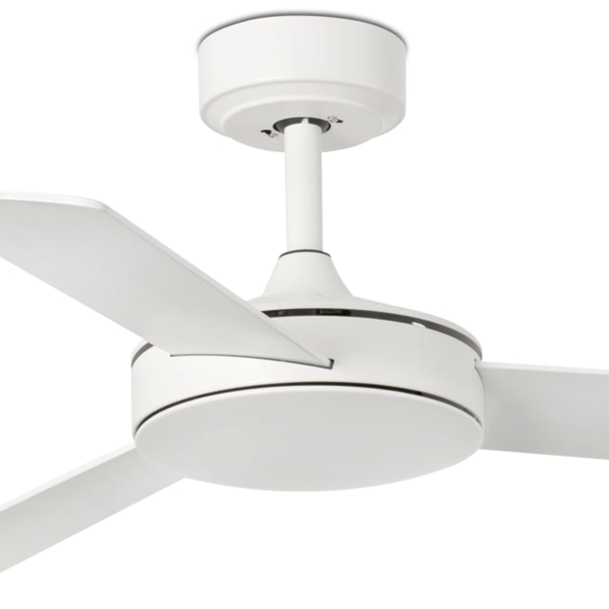 FARO BARCELONA 33603DC - MINI MALLORCA S Ventilador blanco/arce