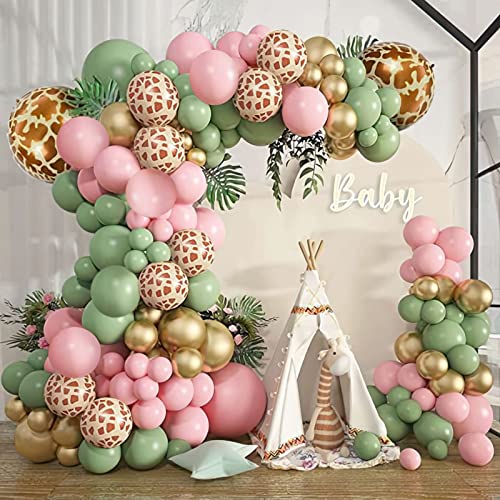 Safari Luftballons Eucalyptus Schwarz Produktbild-Vorschau 1