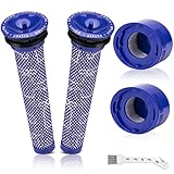 💘【Lo que Obtienes】 Prometemos un servicio al cliente amigable en línea las 24 horas, los 7 días de la semana. Si no está satisfecho con el filtro compatible Dyson V8 V7, contáctenos para un reemplazo o reembolso.