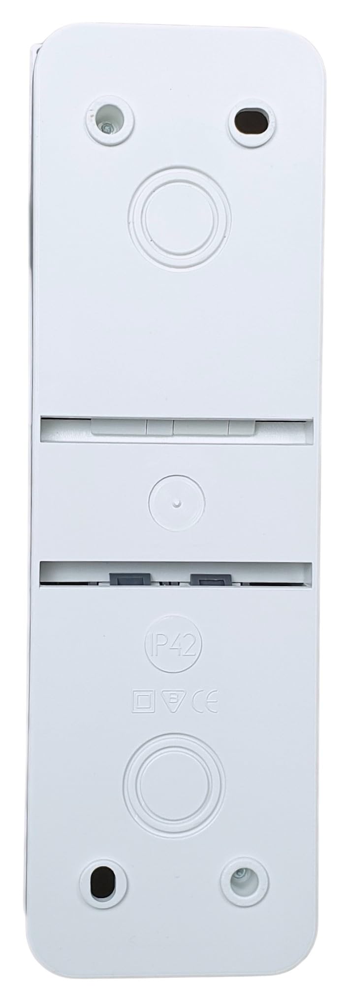RoadEu - Caja cuadro electrico con Interruptor automático B16A 1P 230V - Ideal como distribuidor de pared para talleres, cobertizos o jardines