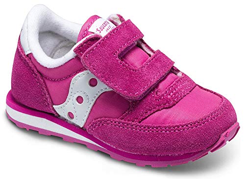 Saucony Boy's Baby Jazz Hook & Loop Sneaker, Paradise Pink, 6.5 M US
