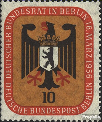 1956 Berlin (West) Complete Stamp Set - MNH Unmounted Mint Collection, 25 Stamps - View #2