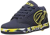 Skate-Schuh mit Heelys, „Propel 2.0“, Sportschuhe für Jungen, schwarz/rot, Blau - Navy/Gelb - Größe: 38 EU