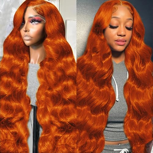 Beluck Ginger Body Wave 13x6 Lace Front Wig Human Hair