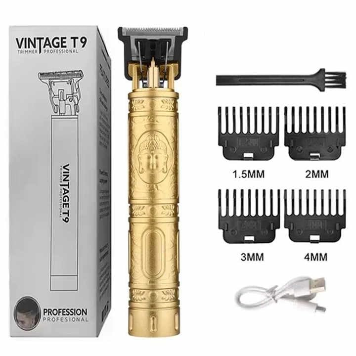 BM ELECTRONIC BME Buddha Hair Cutting Trimmer Vintage T9 professional Hair Cutting Trimmer inbuilt 800Ah Battery For Men (Pack Of 1)-image-13