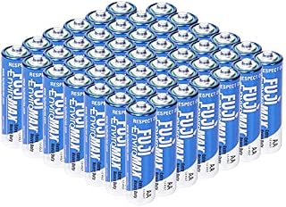 Fuji Enviromax AA battery, extra heavy duty, manufactured to be eco-friendly and powerful, LR6 Carbon Zinc - (48 pack)