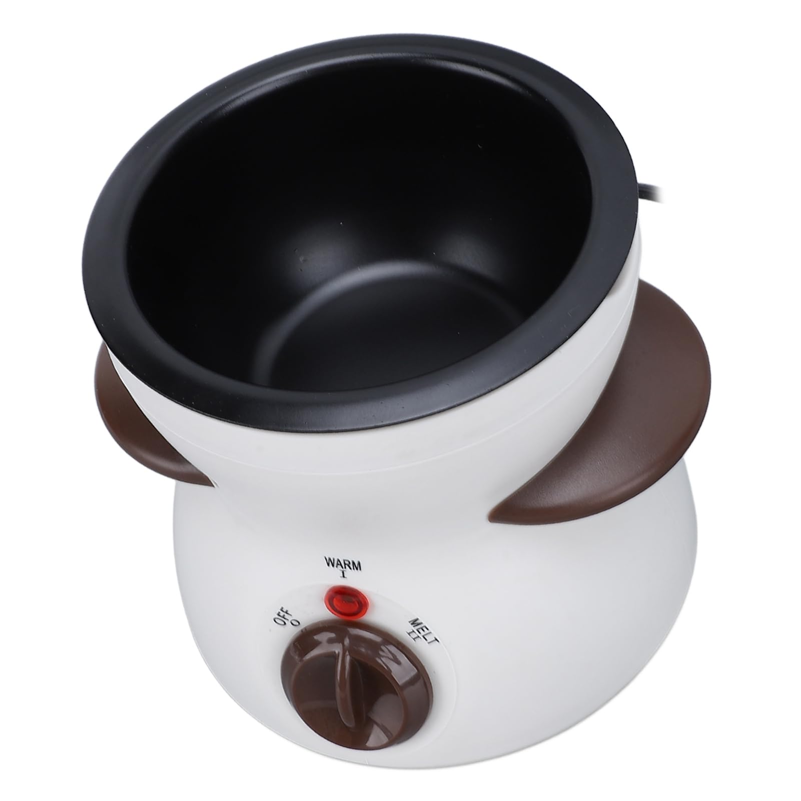 Haofy Mini-Elektro-Fonduetopf-Set 220 V für Schokolade, Käse und Fleischsuppe