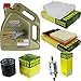 Produktbild Filter Set Inspektionspaket 5 Liter Motoröl EDGE Titanium FST 5W-30 LL MANN-FILTER Innenraumfilter Kraftstofffilter Luftfilter Ölfilter
